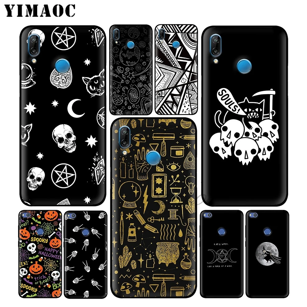 Мягкий чехол YIMAOC для Huawei P30 P20 Pro P10 P9 P8 2015 2017 P Smart Plus Z 2019 Nova 5i 4 3 3i 2i Lite |