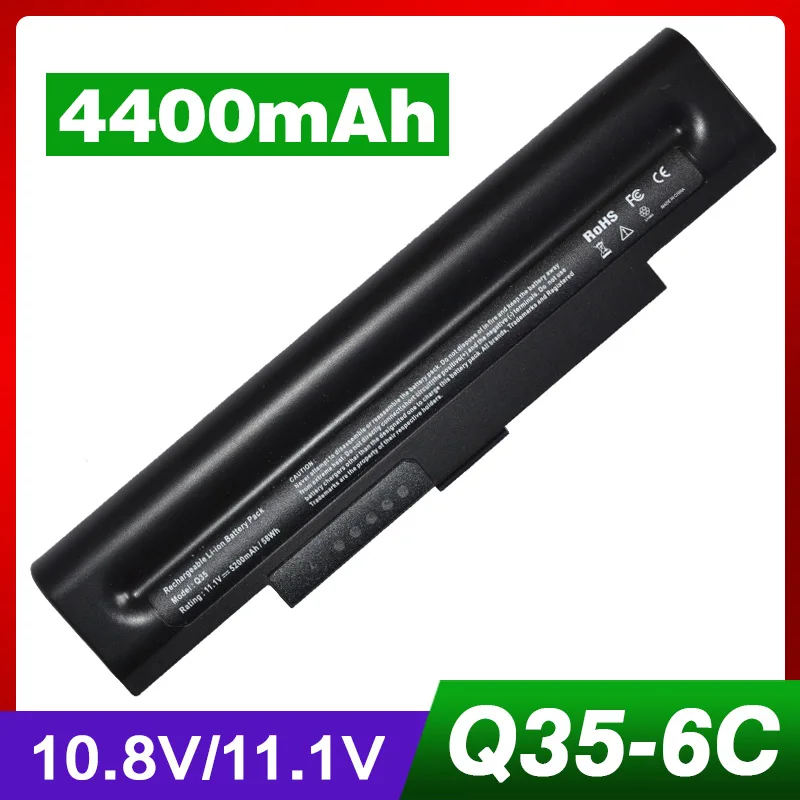 4400mAh лаптоп с Батарея для samsung в Q70 Q35 AA-PB5NC6B AA-PB5NC6B/E NP-Q45 NP-Q35 NP-Q70 Q35 Q45