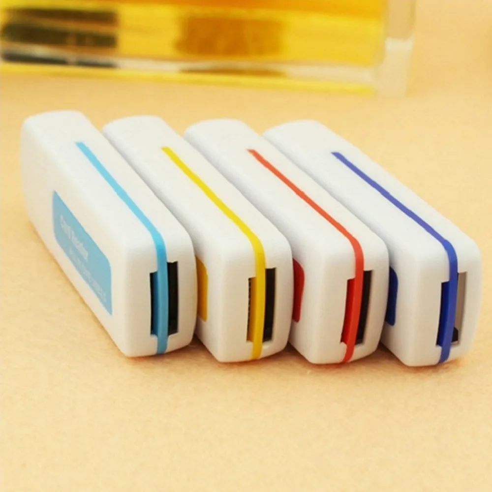 

NOYOKERE External Card USB 2.0 4 in 1 Memory Card Reader for M2 SD MS TF Card Adaptor Random Color