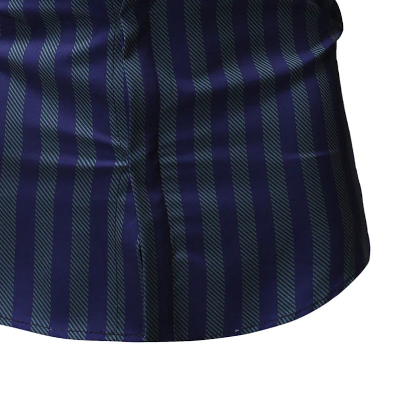 MOGU Лето Мужская футболка в полоску с короткими рукавами модный бренд Гавайский Полосатый Slim Fit Азиатский Размеры 3XL Homme Блузка 4 цвета
