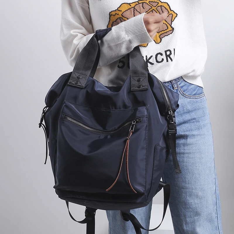 lona mochila viagem feminina bolsa feminina saco