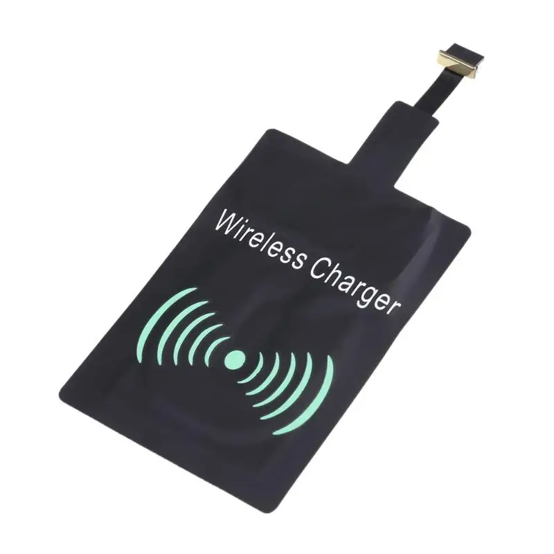 

Alloet Universal Wireless Charger Receiver Adapter Pad for Micro USB Port Devices Support for Qi Wireless Charger