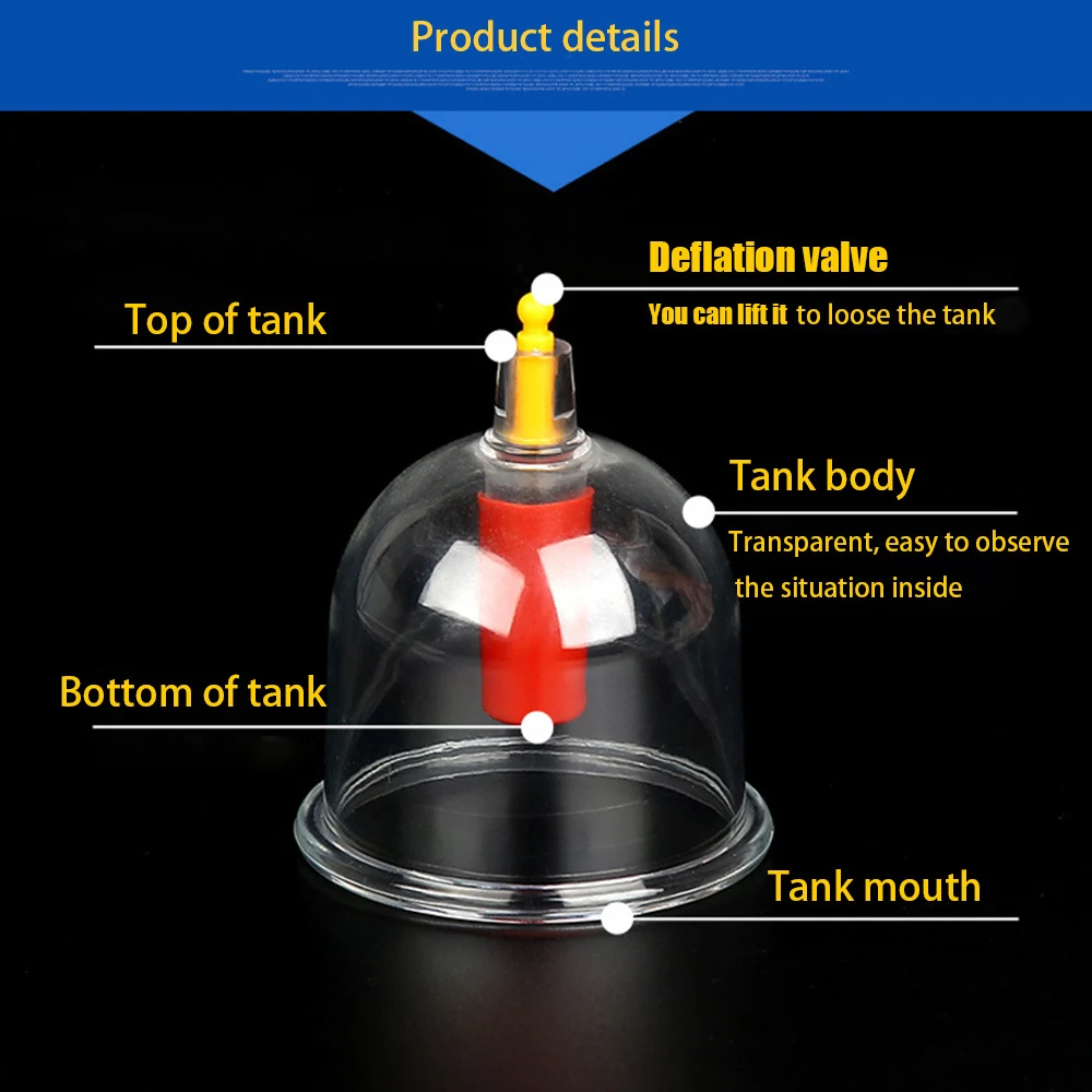 612 Cans Home use Suction Cups Cupping Set  (5)