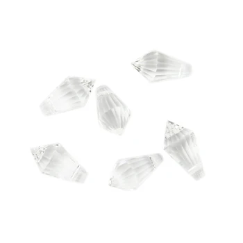 

200pcs/Lot Small Size 8x20mm Icicle Prism U Pendant MC Crystal Pendant Free Shipping
