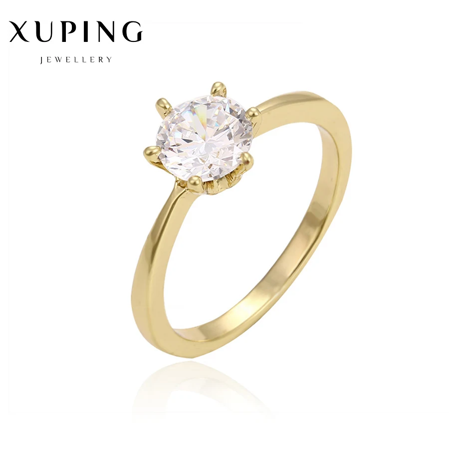 Engagement women costume jewellry rings precious stone designer gold color lady clothing