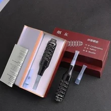 Круговой держатель для табака мини пластиковые трубы сигареты плоский рот аксессуары магазин