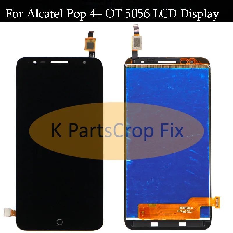 ЖК-дисплей 5 дюйма для Alcatel Pop 4 Plus 5056D OT5056D OT5056 5056 5056A с дигитайзером сенсорный экран