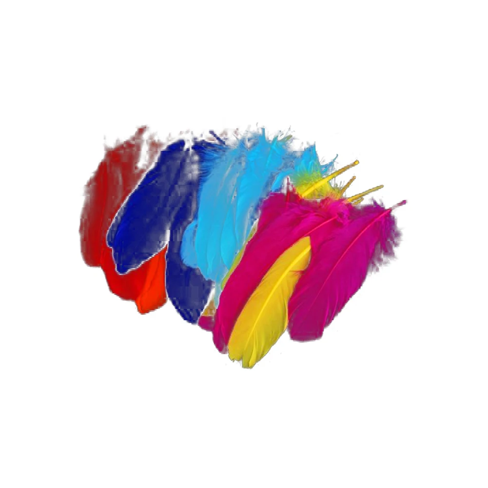 72 Pcs Natural Colorful Goose Feathers For Diy Art Craft Wedding Home Party Decorations 5-8 Inch | Дом и сад