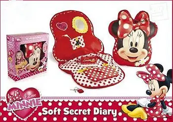 

Minnie My Soft Secret Dirary MUSIC STATIONARY Gift Girls Plush Toy Cute Grils Gift