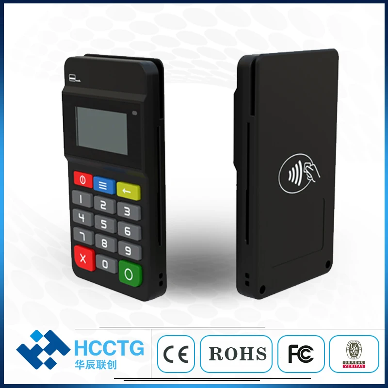 PCI EMV Android Bluetooth терминал Mpos считыватель карт NFC+ чип+ MSR трек 1 2 3 Многофункциональный аппарат VISA mastercard для оплаты 711