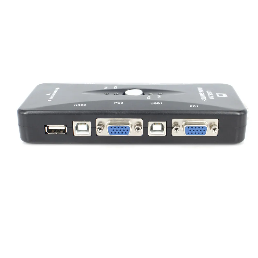 Kvm переключатель VGA четыре входа и выход KVM 4 портовый USB компьютер устройство для