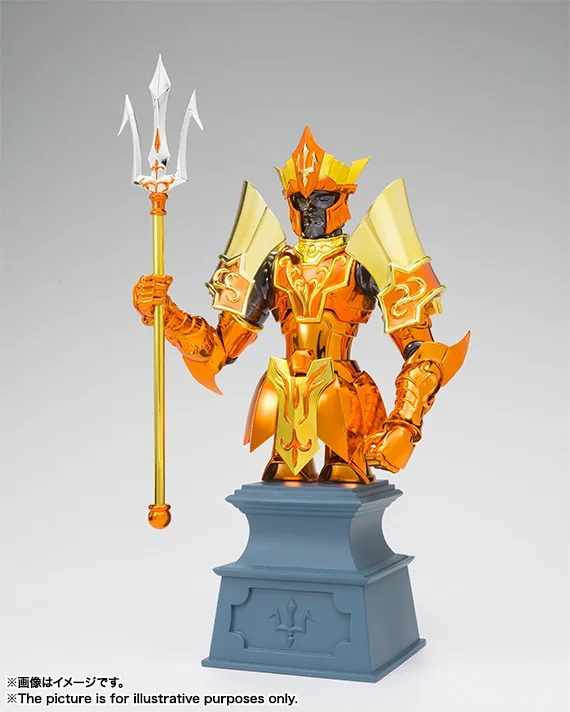 CMT в наличии BANDAI Tamashii Saint Seiya Ex Emperor Poseidon Imperial Sloan Set экшн фигурка миф метел|Игровые