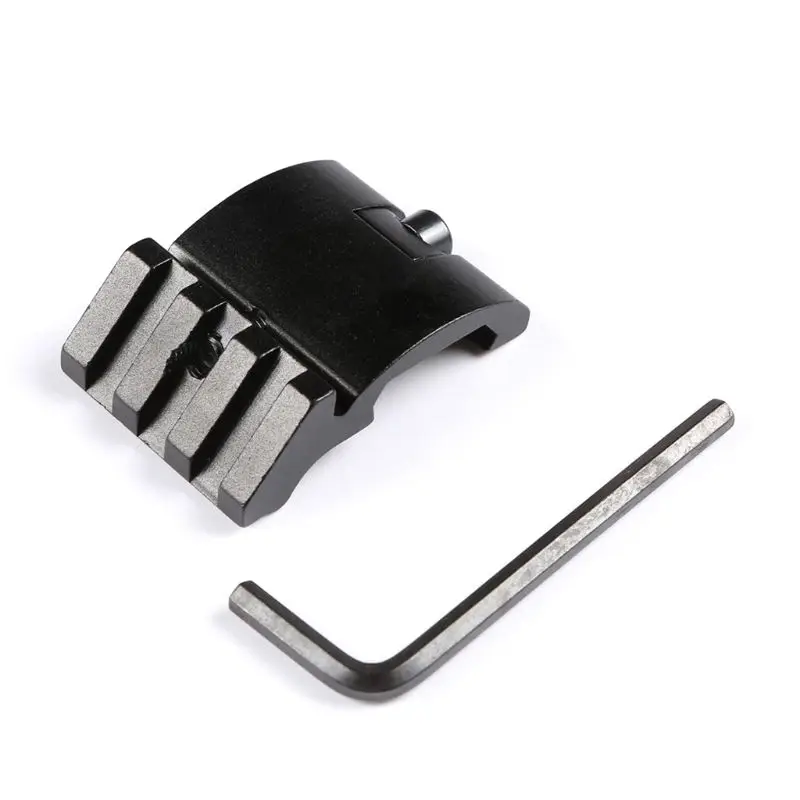 

Tactical Ultra Low Profile Deviation Picatinny Rail Mount 45 Degrees 3 Slot 20mm Weaver Adapter
