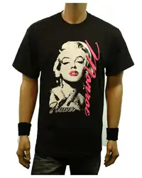 Marilyn Monroe Forever/Футболки с рисунками в стиле хип-хоп Urban Tee2019, модные брендовые мужские топы, уличная одежда, футболка