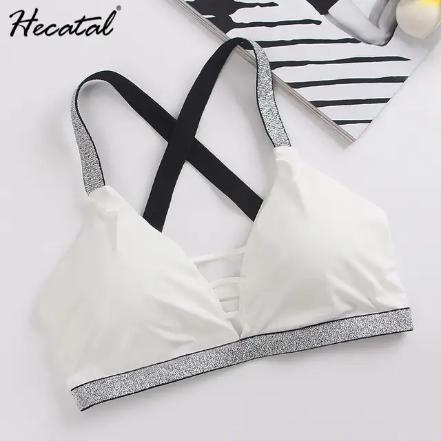 US $4.64 Women Breathable Sports Bra Hollow Women Yoga Sport Bra Quick Dry Running Gym Fitness Sexy Cross St