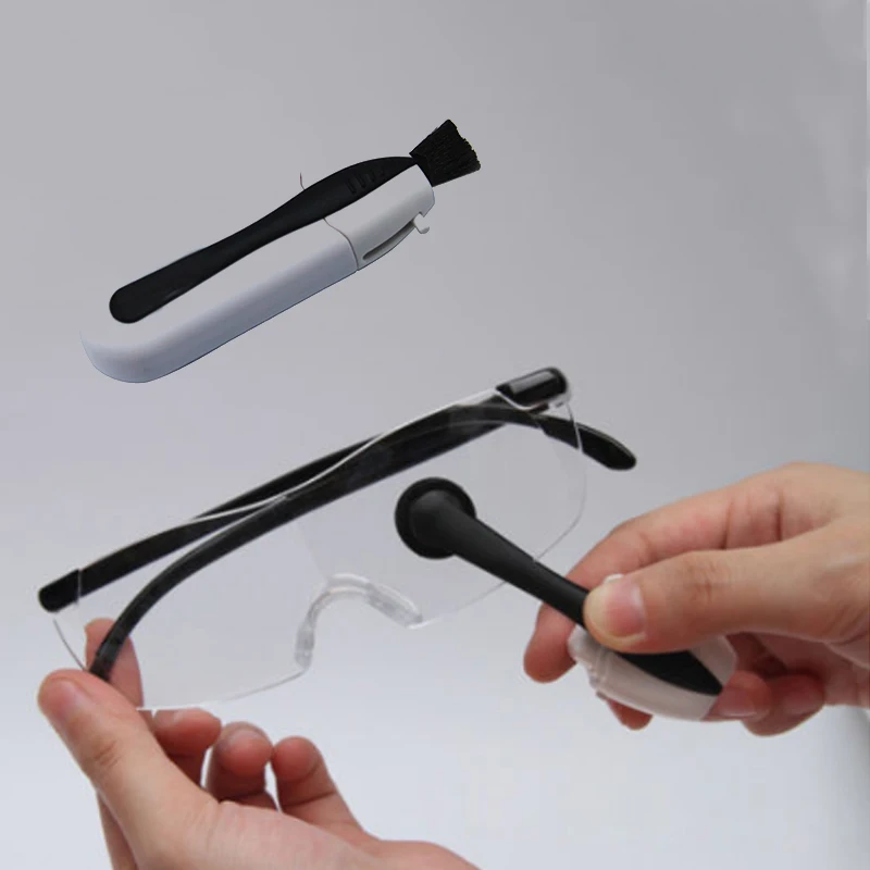 Fashion Glasses Cleaner Best Eyeglass Sunglass Eyewear Clean Brush Maintenance Vision Care