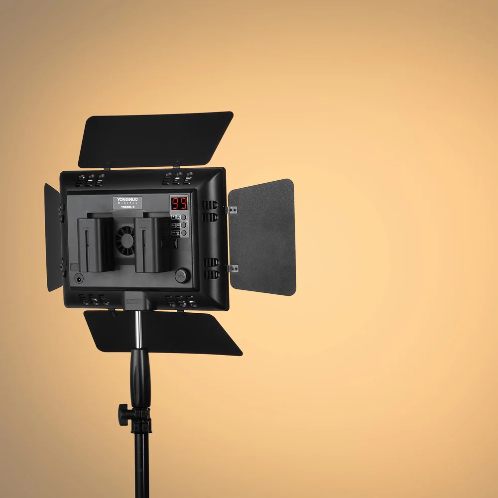  YONGNUO YN600L II YN600II 600 LED Video Light Panel with AC Power Adapter Studio Lighting 3200-5500