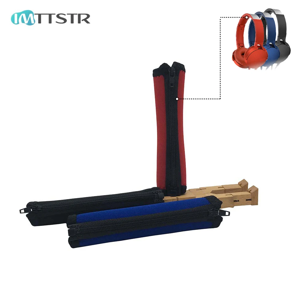 IMTTSTR Headband Cushion Bumper Cover Cups Replacement for Sony XB700 XB950 XB950AP XB950B1 XB950BT H900N Earphones Sleeve