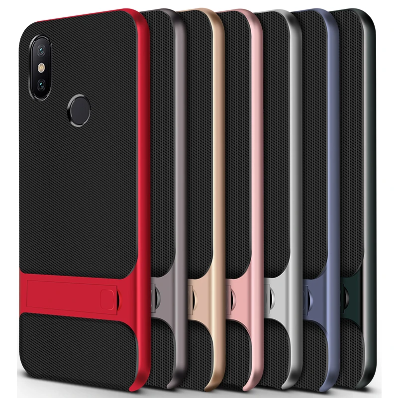 Для Xiaomi A1 A2 Redmi Note 5 Pro Note6 7 матовый ударопрочный нейлоновый армированный Гибридный