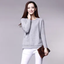 Норковый кашемировый свитер для женщин норковые кашемировые пуловеры зимний свитер S6