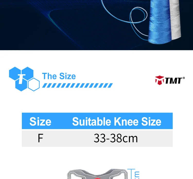 TMT ледяной Дышащий впитывает пот Ткань Силиконовые защитные Прокладки Колена Коленной поддержка Наколенники Безопасности Гвардии Брейс Kneepad