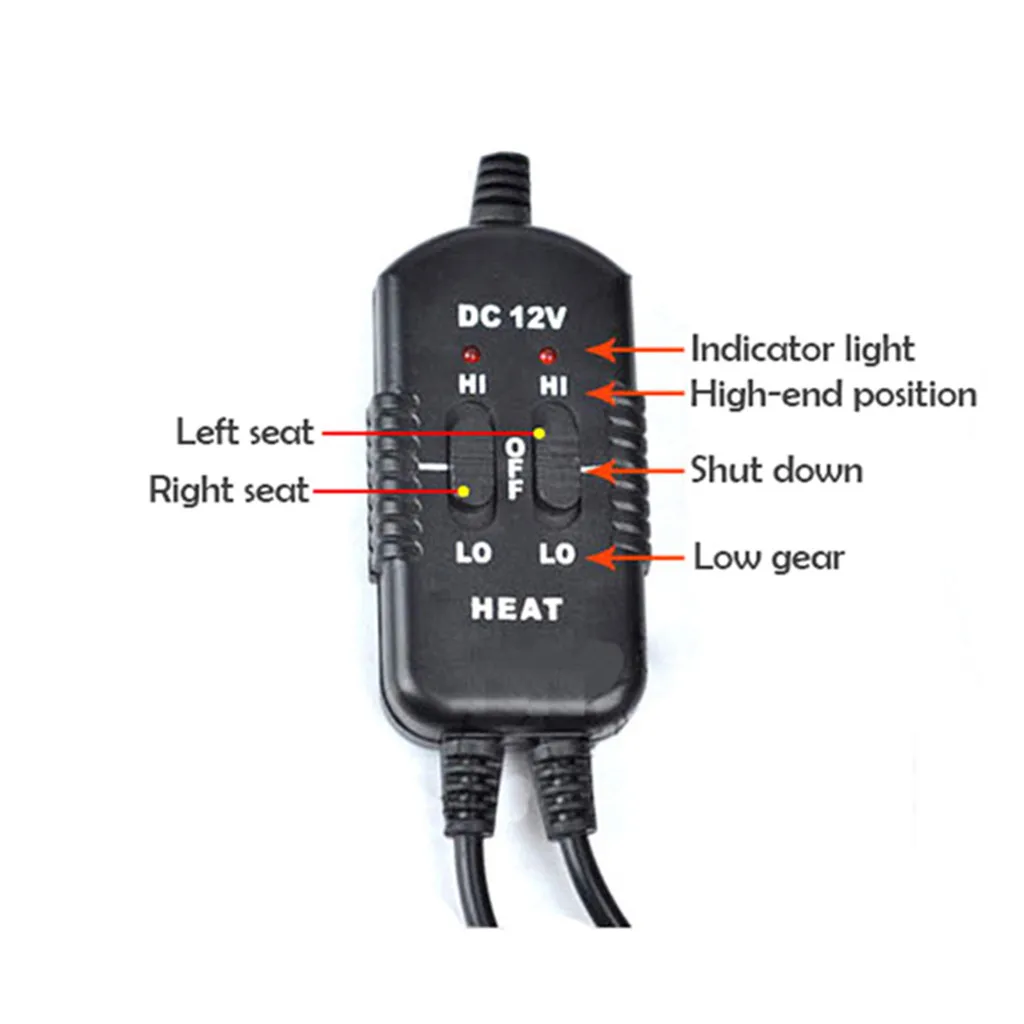 Подогрев Автомобильная сидение кресло подушка 12 V обогрев грелка Подушка Горячая крышка 2 шт Универсальная грелка Подушка Горячая крышка