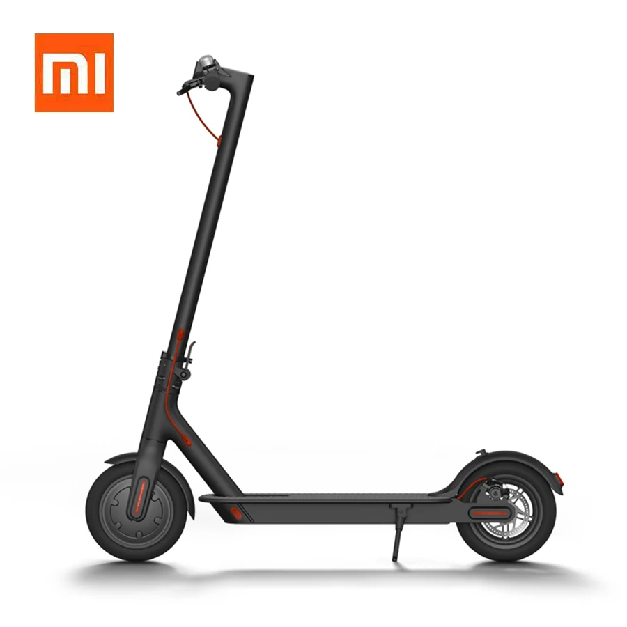 Новое поступление, Электрический скутер Xiaomi M365 mijia для взрослых, Лонгборд, Ховерборд, скейтборд, 2 колеса, Электрический скутер с приложением - Цвет: Черный