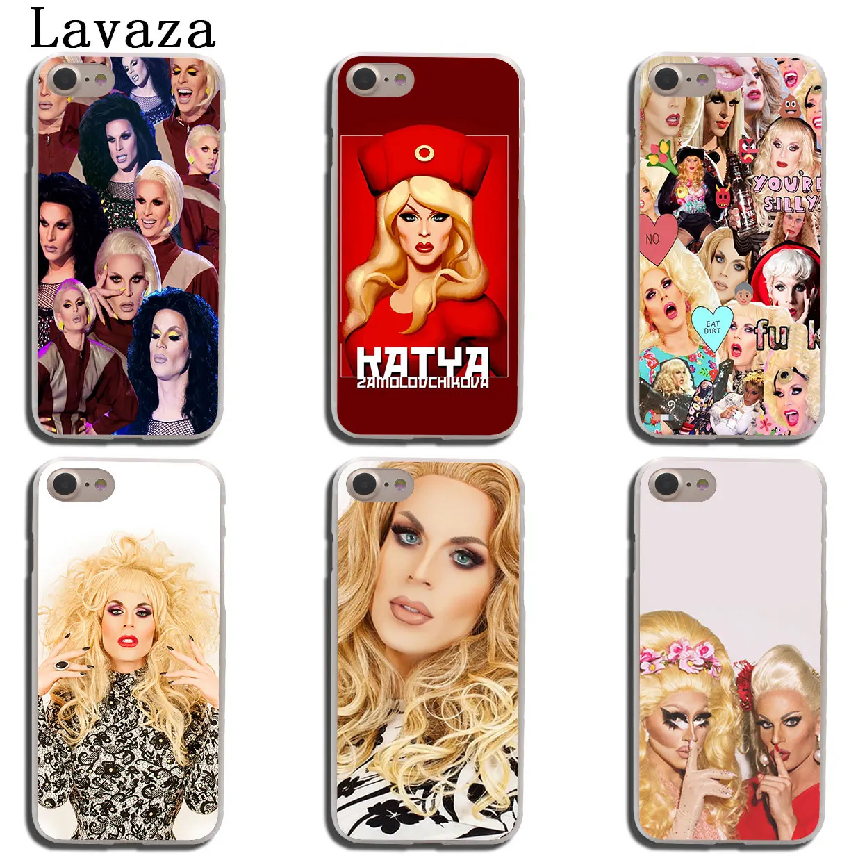 Чехол для телефона Lavaza Katya Zamolodchikova Party RupaulHard iPhone XR X XS 11 Pro Max 10 7 8 6S 5 5S SE 4S