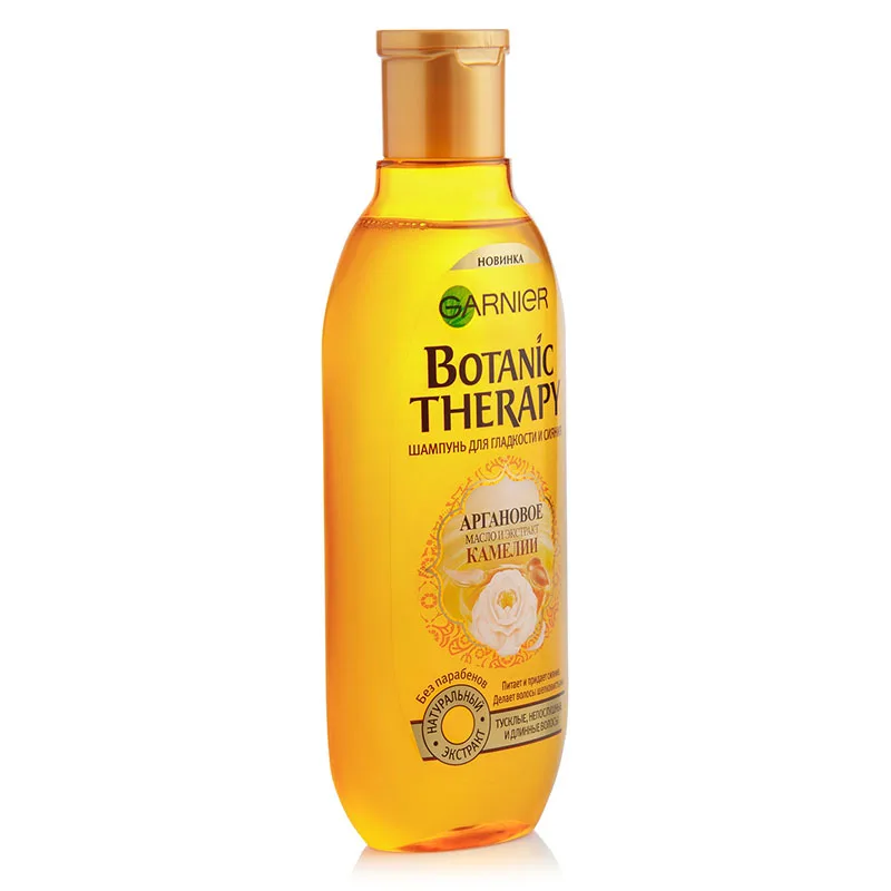 Garnier масло из Марокко & Camellia шампунь 400 мл Кератиновое лечение питательное