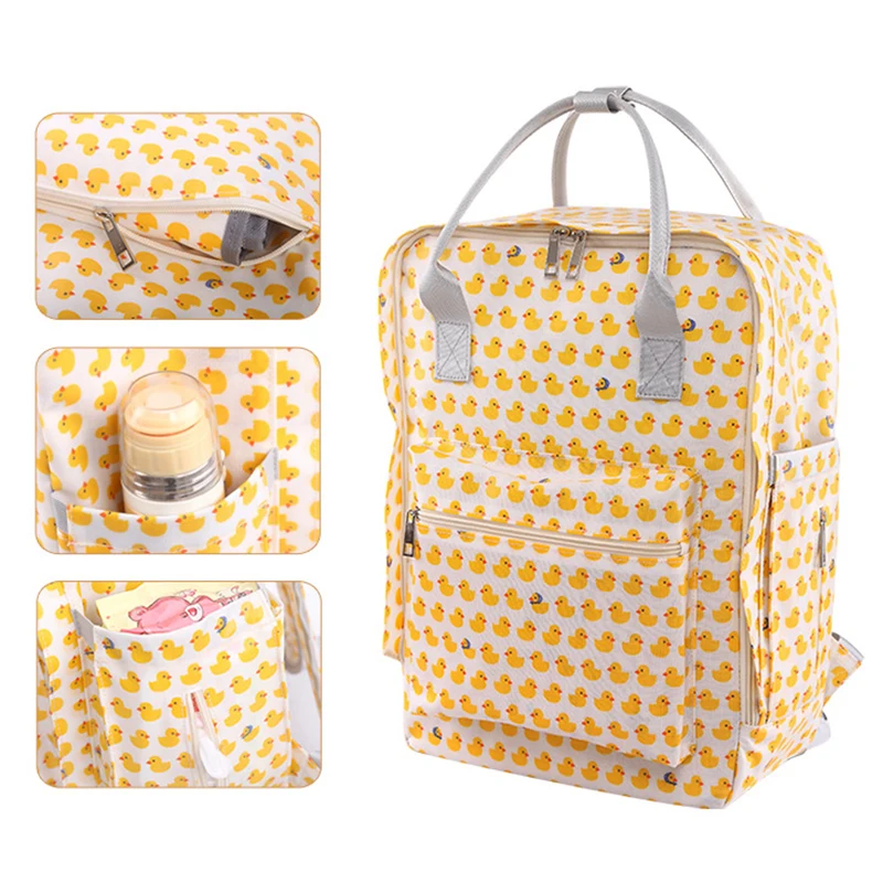 

New Fashion Mummy Maternity Diaper Bag Large Nursing Bag Travel Backpack Designer Stroller Baby Bag Baby Care Nappy Backpack