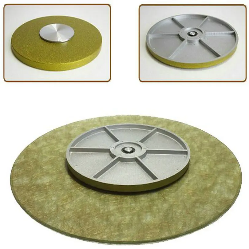 glass turntable lazy susan glass top 1