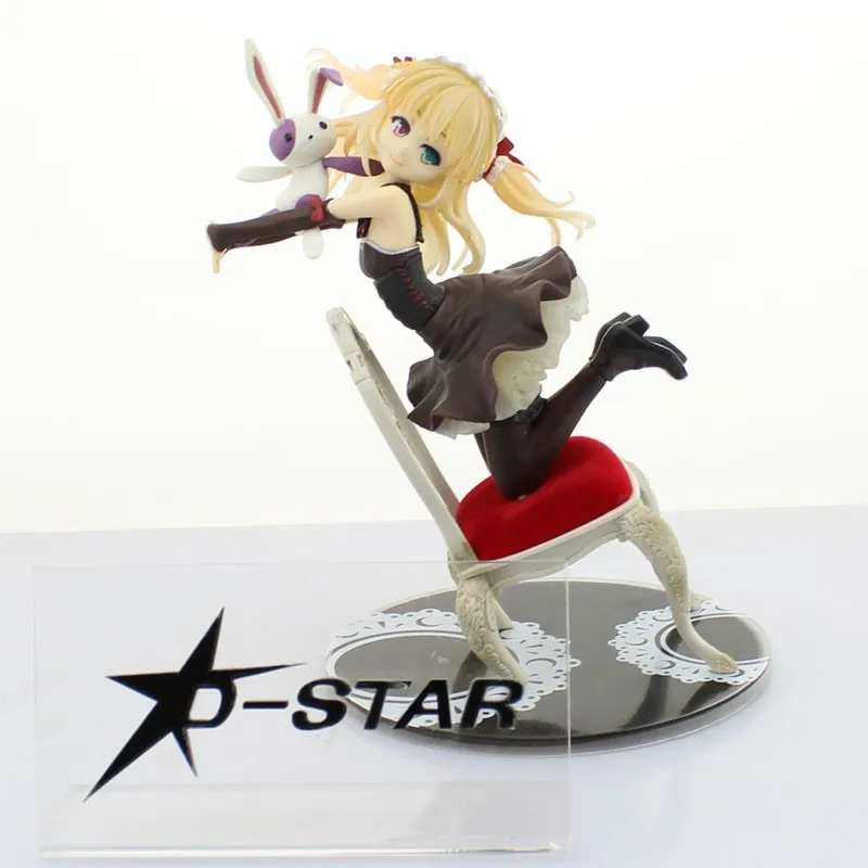 

EMS Shipping 6pcs HAGANAI Sexy 6" Boku wa Tomodachi ga Sukunai Hasegawa Kobato Chair Ver. PVC Action Figure Model Collection Toy