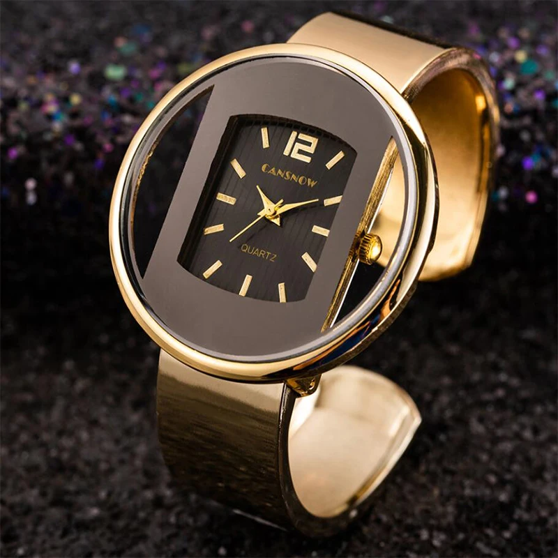 

Luxury Gold Stainless Steel Women Bracelet Bangle Watches Fashion Quartz Woman Watch Stylish Ladies Watch Women Wristwatch Clock
