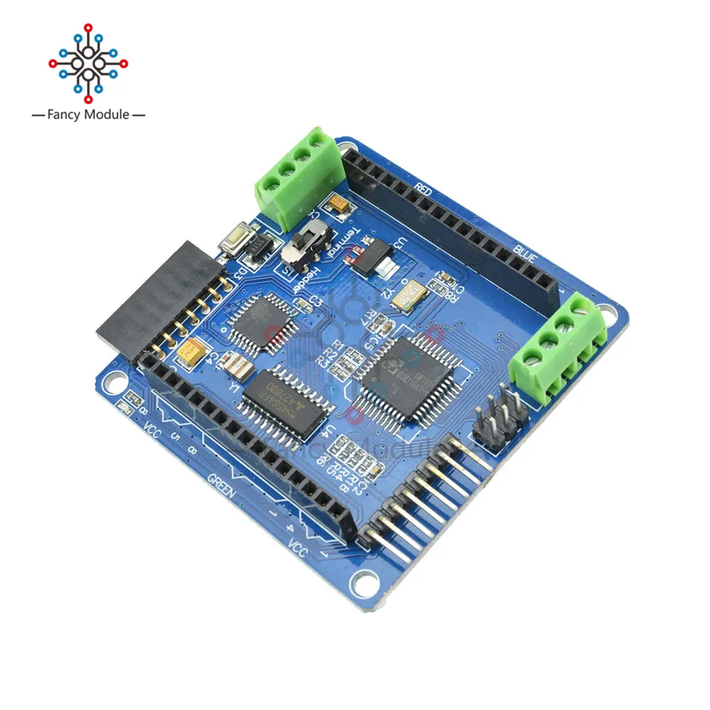 Полноцветный Радужный цвет duino V2.0 матрица cветодиодный драйвер RGB щит для Arduino DIY