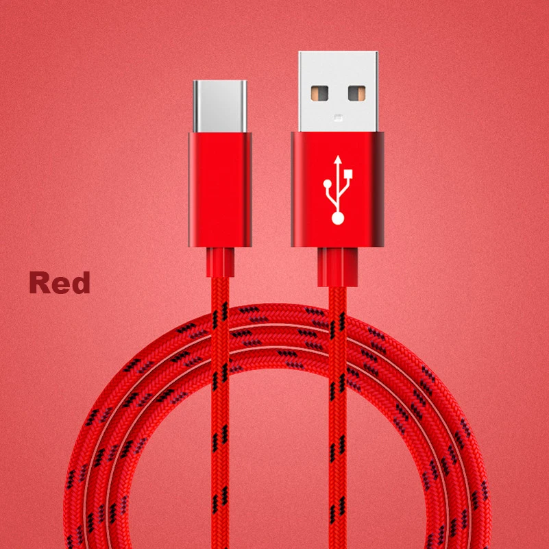 Type C Быстрая зарядка Micro USB кабель для samsung Galaxy S8 S9 S10 Note 8 9 type-C Реверсивный адаптер зарядного устройства для iPhone X 7 - Цвет: Red