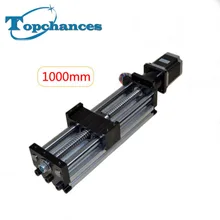 Высокое качество шариковинтовой ЧПУ Презентация ход поршня 1000 мм длительный этап привод Шаговые двигатели