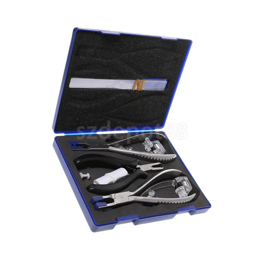 

Rimless Glasses Disassembly Pliers Set Silhousette Cutting Pressing Eyeglass Plier Tool Kit