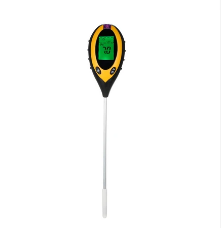 4-in-1 Soil Tester PH Moisture Temperature Sunlight Intensity soil ph meter Meter measurement analysis instruments | Инструменты
