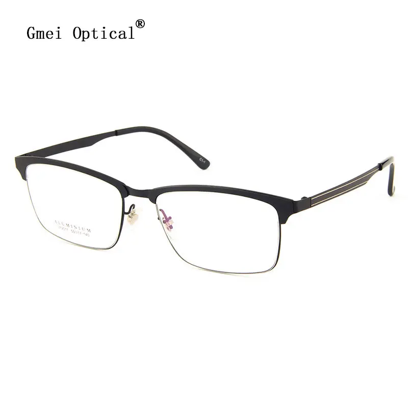 Gmei оптический LF2011 металлический полный обод оправы очки для женщин и мужчин очки
