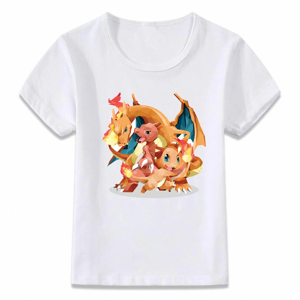 Kids Clothes T Shirt Pokemon Evolution Pikachu Squirtle Charizard T Shirt For Boys And Girls Toddler Shirts Tee Oal234 T Shirts Aliexpress - t shirt roblox pokemon