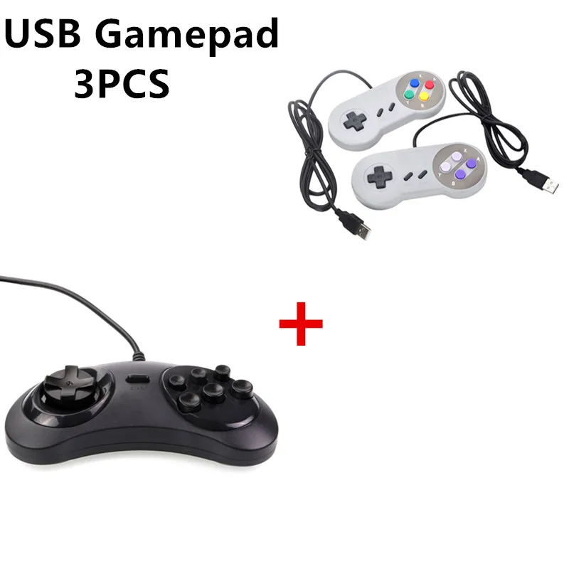 3PCS Wired USB Joystick For Snes USB PC Gamepad font b Gaming b font For Sega