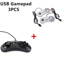 3PCS Wired USB Joystick For Snes USB PC Gamepad font b Gaming b font For Sega