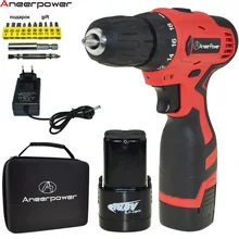 16.8v Double Speed Electric Drill Cordless Drill Battery Drill Power Tools Mini Electric Screwdriver Batteries Screwdriver drill screwdriver energomash du 21400