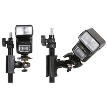 

360 Degree Rotatable Universal Strong Clamp Ball Head Clip Tripod Mount For GoPro Gimbal Sports action camera Accessories