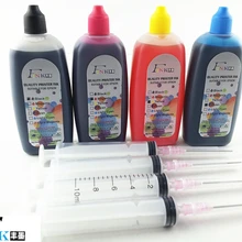 4 бутылки T0911N чернилами для Epson T21 TX100 TX101 TX102 TX103 TX110 TX111 TX112 TX113 TX121 TX121X краски фото устойчивы к ультрафиолетовому излучению чернил