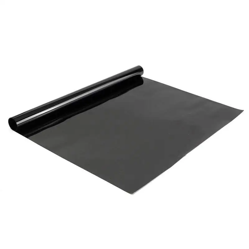 50 см x 100 см Темно-Черная тонированная пленка для окна автомобиля стеклянная Автомобильная защитная пленка на солнечных батареях Новинка