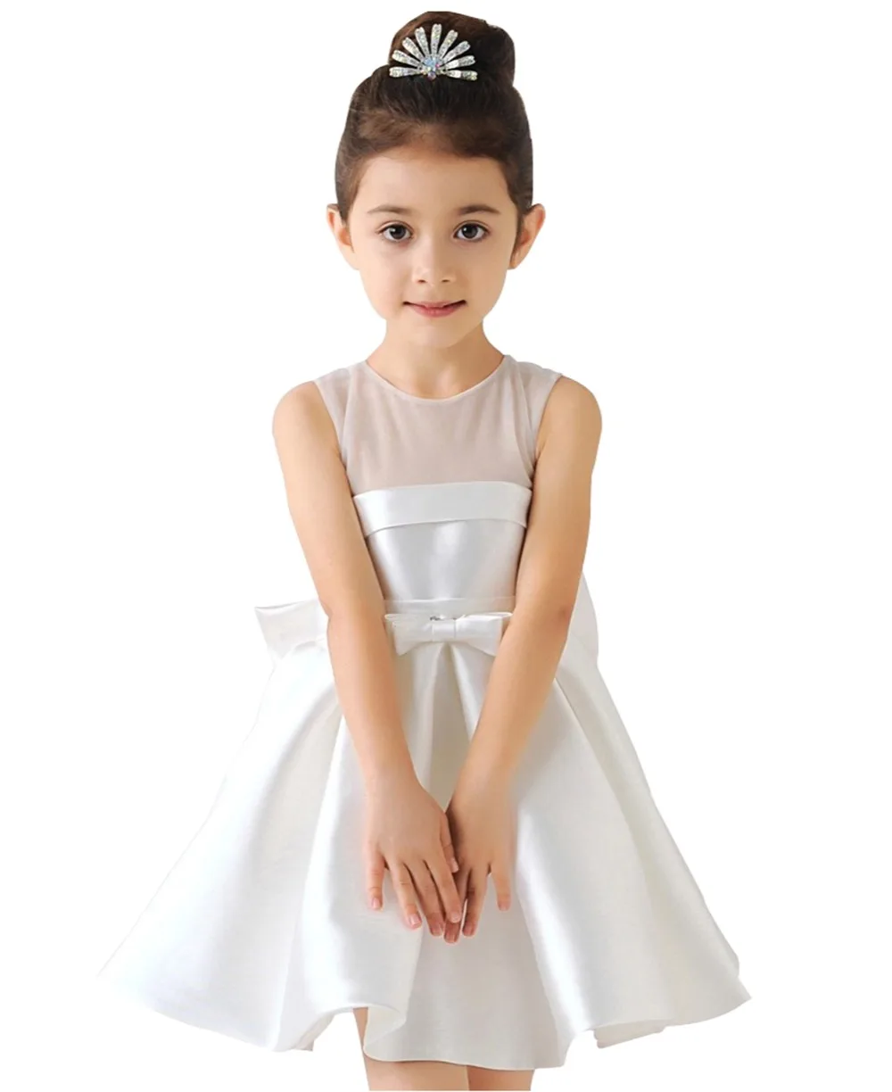 Geeda Princess Dress With Train - Girls Formal Party Dress For Weddings & Birthdays (Size 3-14 Years)