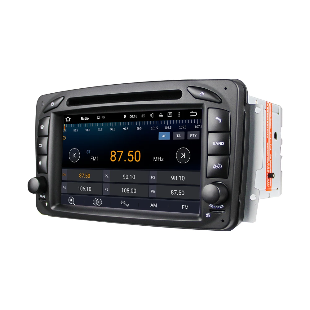 Sale Android 5.1 CAR DVD PLAYER For Benz W209 W203 W168 M ML W163 W463 Viano W639 Vito Vaneo GPS Radio 16G ROM 1024*600 support DAB+ 3