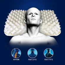 Naturlatex kissen Magnetische Kissen Rebound Memory-foam-kissen Zervikalen Gesundheit Fußpflege Orthopädische Schmerzen Mitteilung
