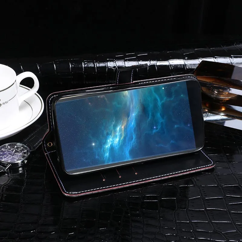 Для Doogee X60L случае 5,5 дюймов Роскошные Флип Бумажник PU Крокодил кожаный чехол Для Doogee X60 L Магнитная крышка с слот для карты Coque
